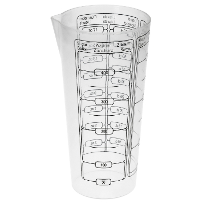 Imagen de Vaso Medidor Plastico Oryx 500 ml. 8,5x6x16 cm.