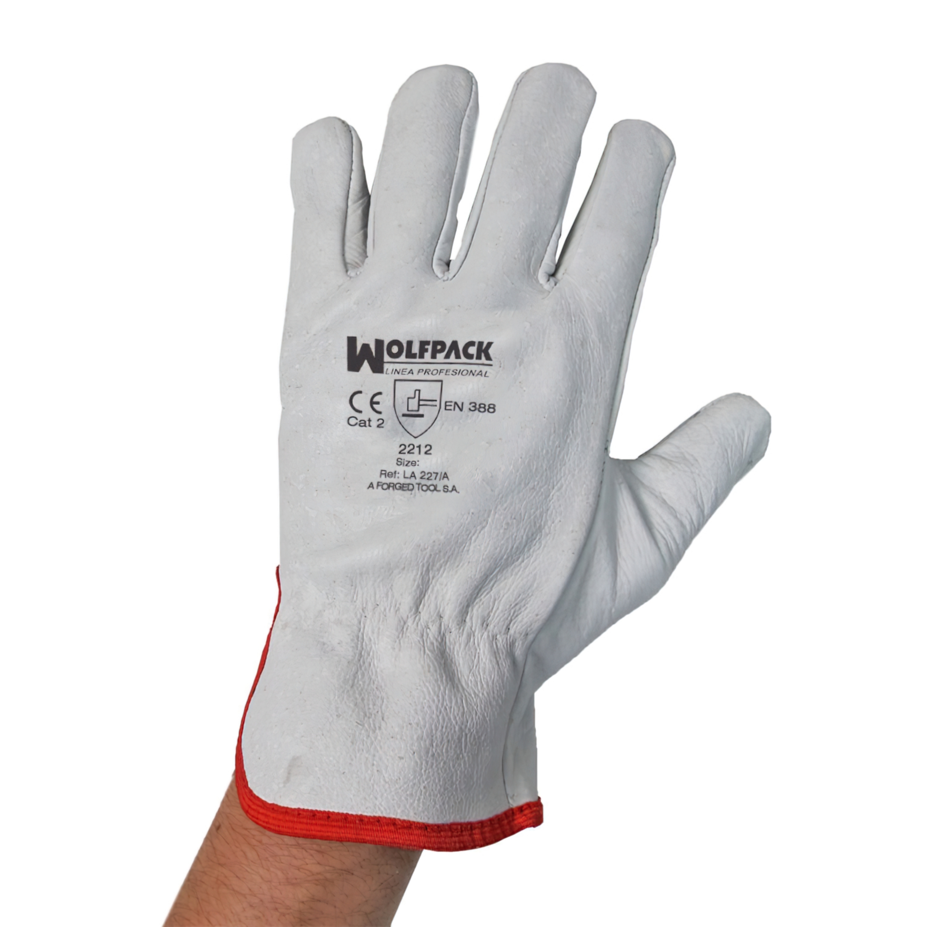 Imagen de Guantes Piel FLOR  11" C/Colgador (Par)