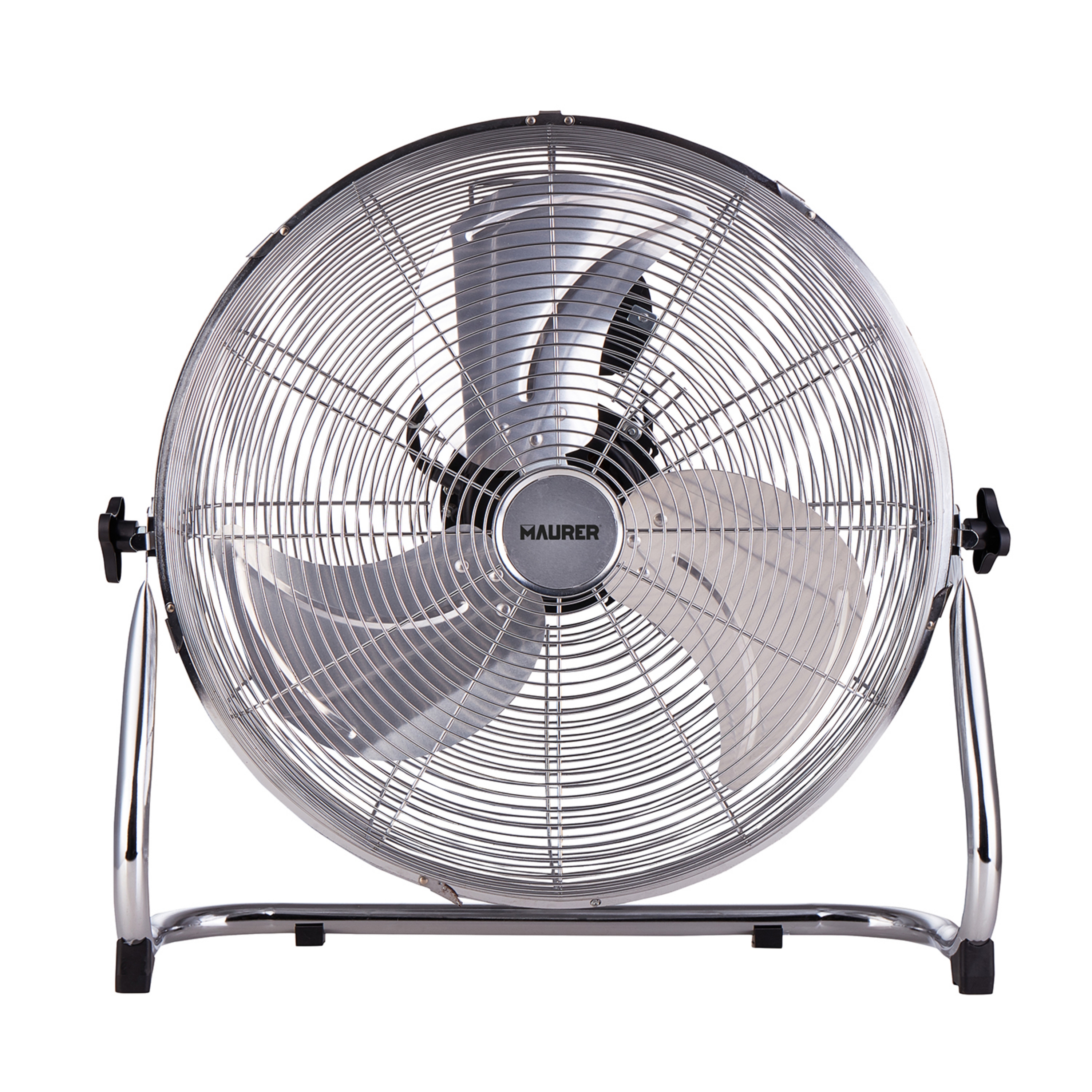 Imagen de Ventilador Maurer De Suelo Ø 50 cm. Alta Velocidad 3 Velocidades, Inclinable, Motor Aluminio y Cobre, 150 Watt