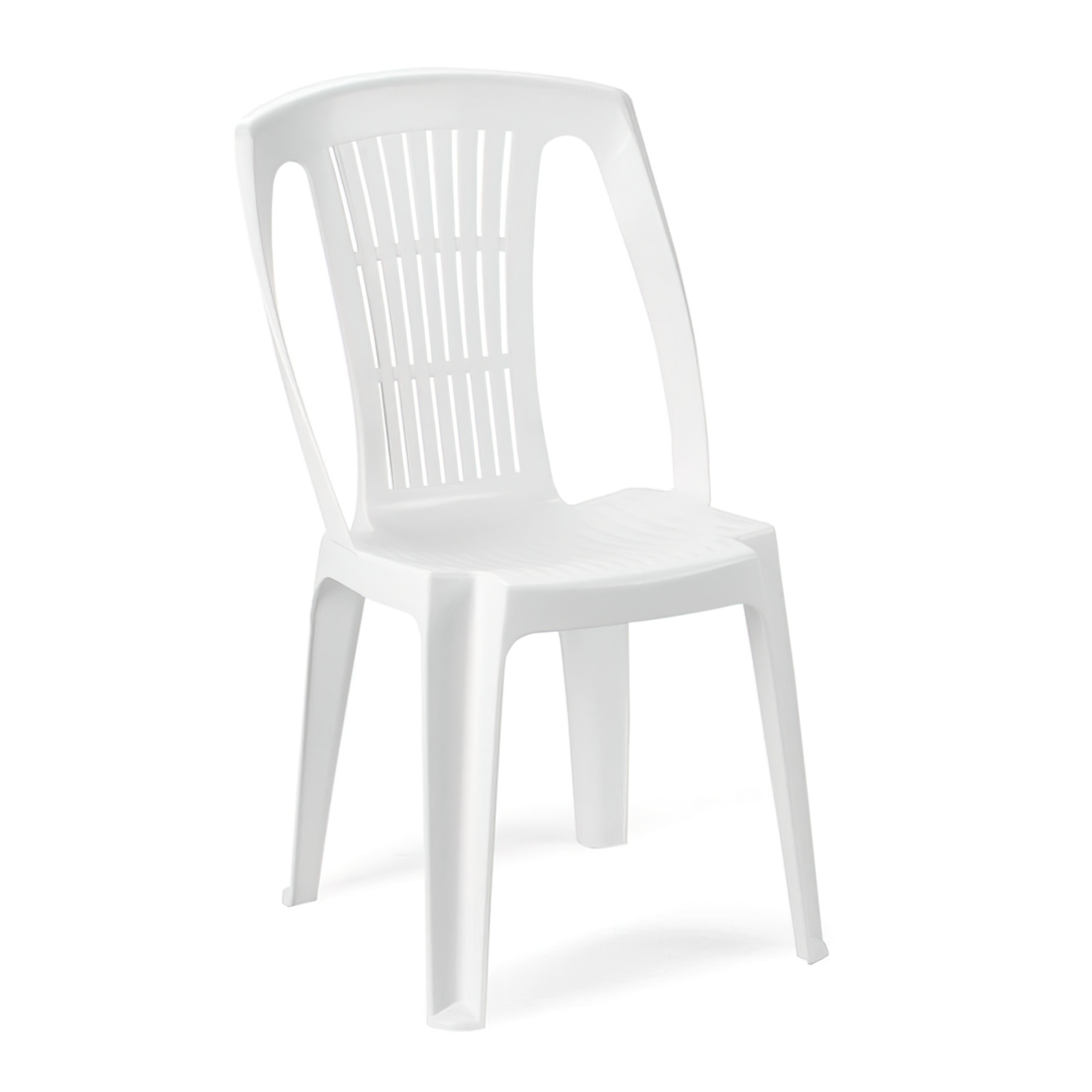 Imagen de Silla Resina Monobloc Stella Sin Brazos Stella Blanco