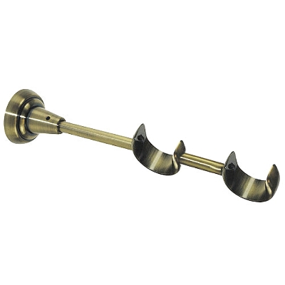 Imagen de Soporte Zirconio Doble 28-28 mm. Bronce Viejo