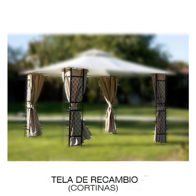 Imagen de Tela Recambio Cortinas De Pergola Sagres