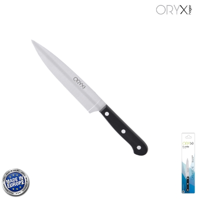 Imagen de Cuchillo Grenoble Verduras Hoja Acero Inoxidable 15 cm. Negro