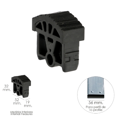 Imagen de Contera Para Escalera Pronor 2 Tramos Con 8+8 Peldaños ( Perfil 55 mm.)