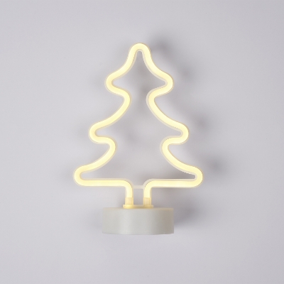 Imagen de Arbol Navidad Neon Led 26cm. Blanco Calido