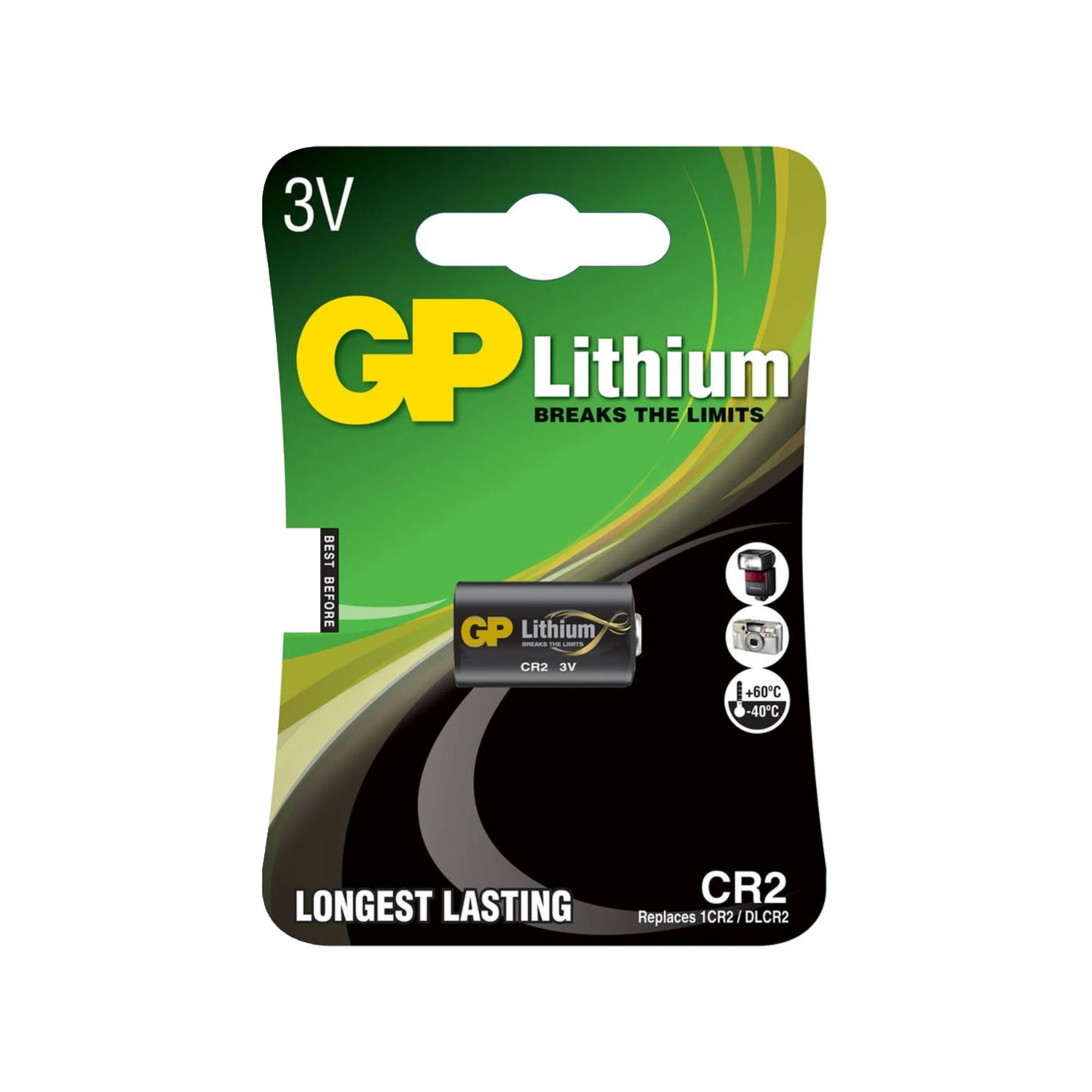 Imagen de Pila Litio GP LITHIUM CR2 3V