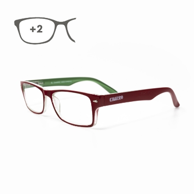 Imagen de Gafas Lectura Kansas Rojo / Verde. Aumento +2,0 Gafas De Vista, Gafas De Aumento, Gafas Visión Borrosa