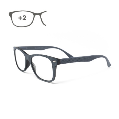 Imagen de Gafas Lectura Illinois Gris Aumento +2,0 Gafas De Vista, Gafas De Aumento, Gafas Visión Borrosa