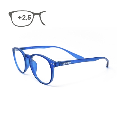 Imagen de Gafas Lectura Connecticut Color Azul Aumento +2,5 Patillas Para Colgar Del Cuello , Gafas De Vista, Gafas De Aumento