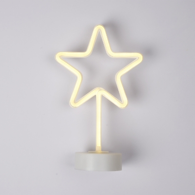 Imagen de Estrella Navidad Neon Led 30cm. Blanco Calido