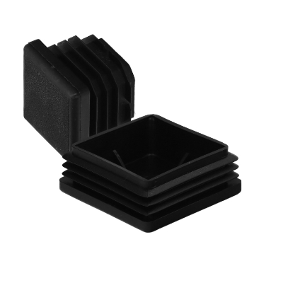 Imagen de Contera Interior Plastico Cuadrada 60x60 mm. Color Negro. Bolsa 50 Unidades. Contera Mesa, Silla, Muebles, Estanteria