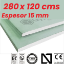 Imagen de GYPTEC VERDE TIPO H 15 mm de 2.8 metros