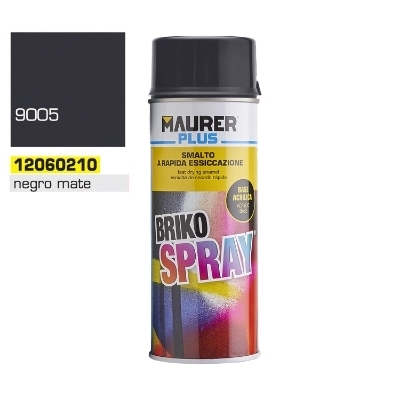 Imagen de Spray Pintura Negro Mate Profundo 400 ml.