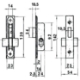 Imagen de Cerradura Lince 5552 Aluminio   14 mm.