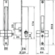 Imagen de Cerradura Lince 5592         Hn/20 mm.