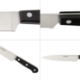 Imagen de Cuchillo Grenoble Cocina Hoja Acero Inoxidable 17 cm. Negro