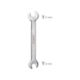 Imagen de Llave Fija Plus Acero Cromo Vanadio 16x17 DIN 3110. Llave Fija, Llave Fija Doble