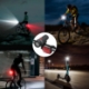 Imagen de Kit Luces Led Delantera y Trasera Para Bicicleta / Patinete. Funcionamiento a Pilas.