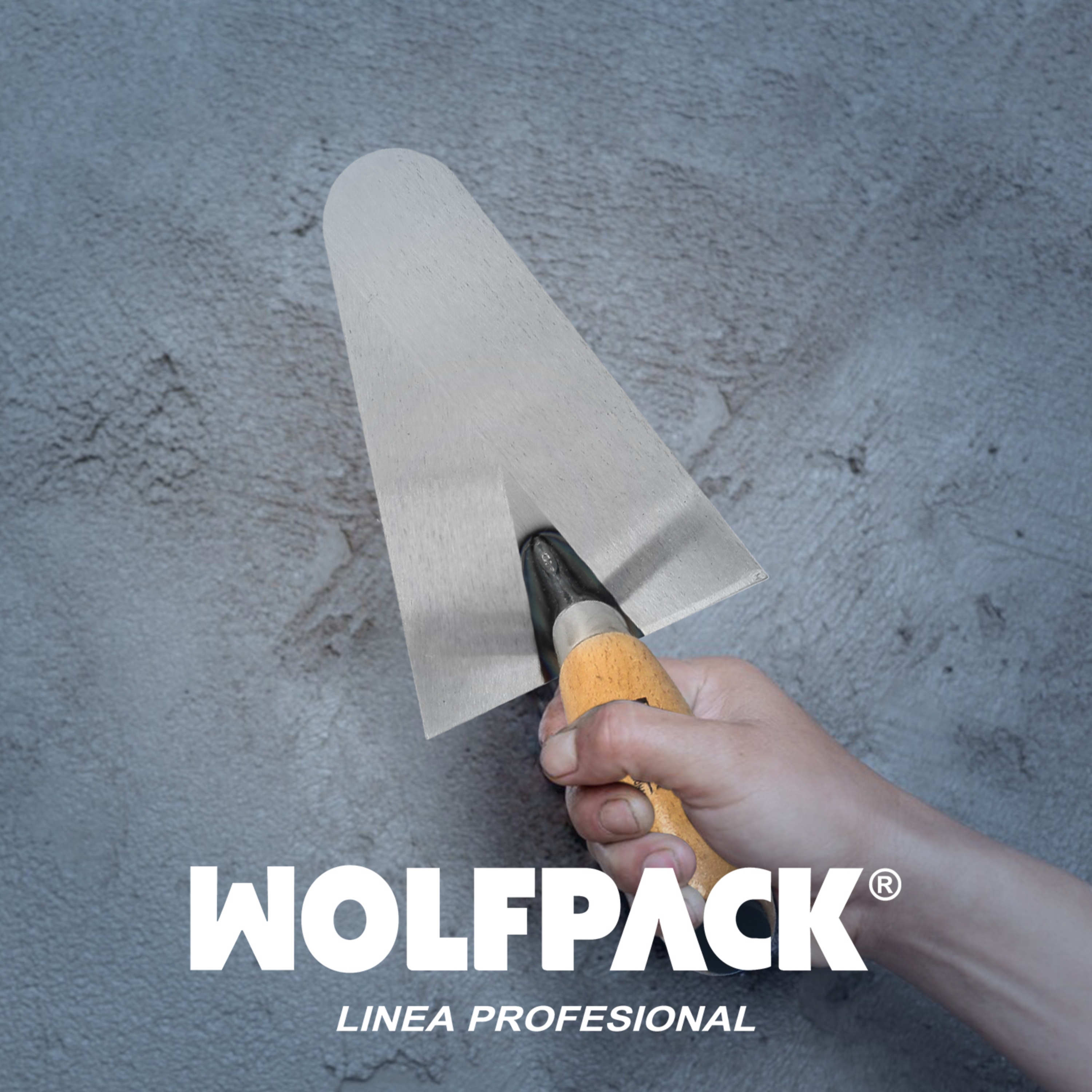 Imagen de Paleta Wolfpack Plus Mango madera 344   165x120 mm.