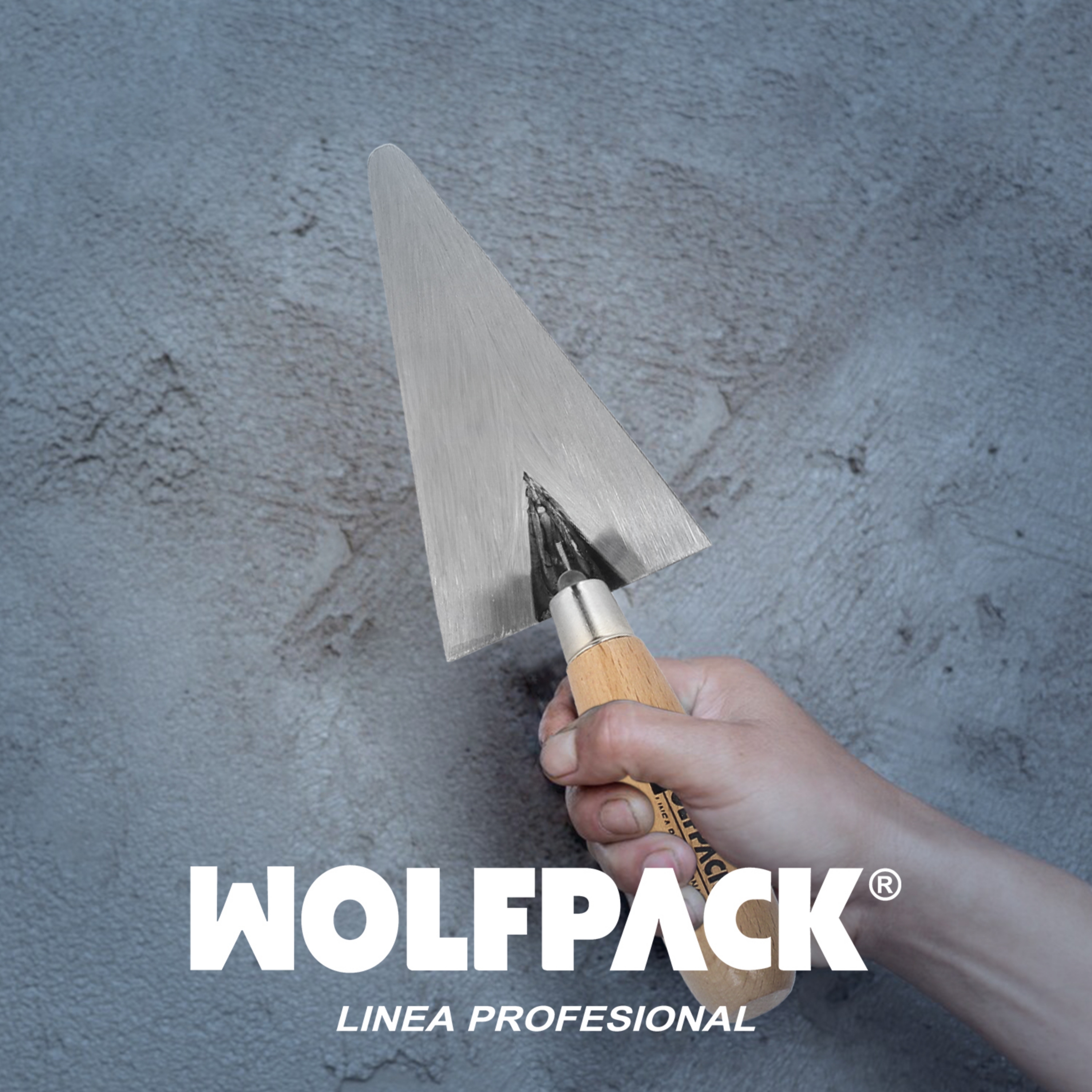 Imagen de Paletin Wolfpack Mango Madera 342 / 130 mm.