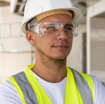 Imagen de Gafas Proteccion En166 Patillas Fijas Transparentes