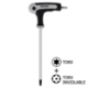 Imagen de Llave Torx Maurer Con Mango "T" T40 Inviolable