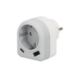 Imagen de Enchufe / Adaptador Schuko Con 2 Tomas, USB A / C. Potencia Maxima 3680 W. Cargador Moviles, Cargador 2 Tomas, Adaptador Moviles