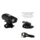 Imagen de Luz Led Frontal Para Bicicleta / Patinete 400 Lumenes (5 Modos) Bateria Recargable USB