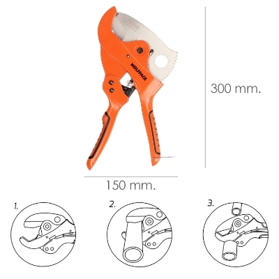 Imagen de Tijeras Cortadora de Tubos Ø 63 mm.