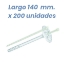 Imagen de CAJA DE 200 uds TACO FIJACION LTX 140.