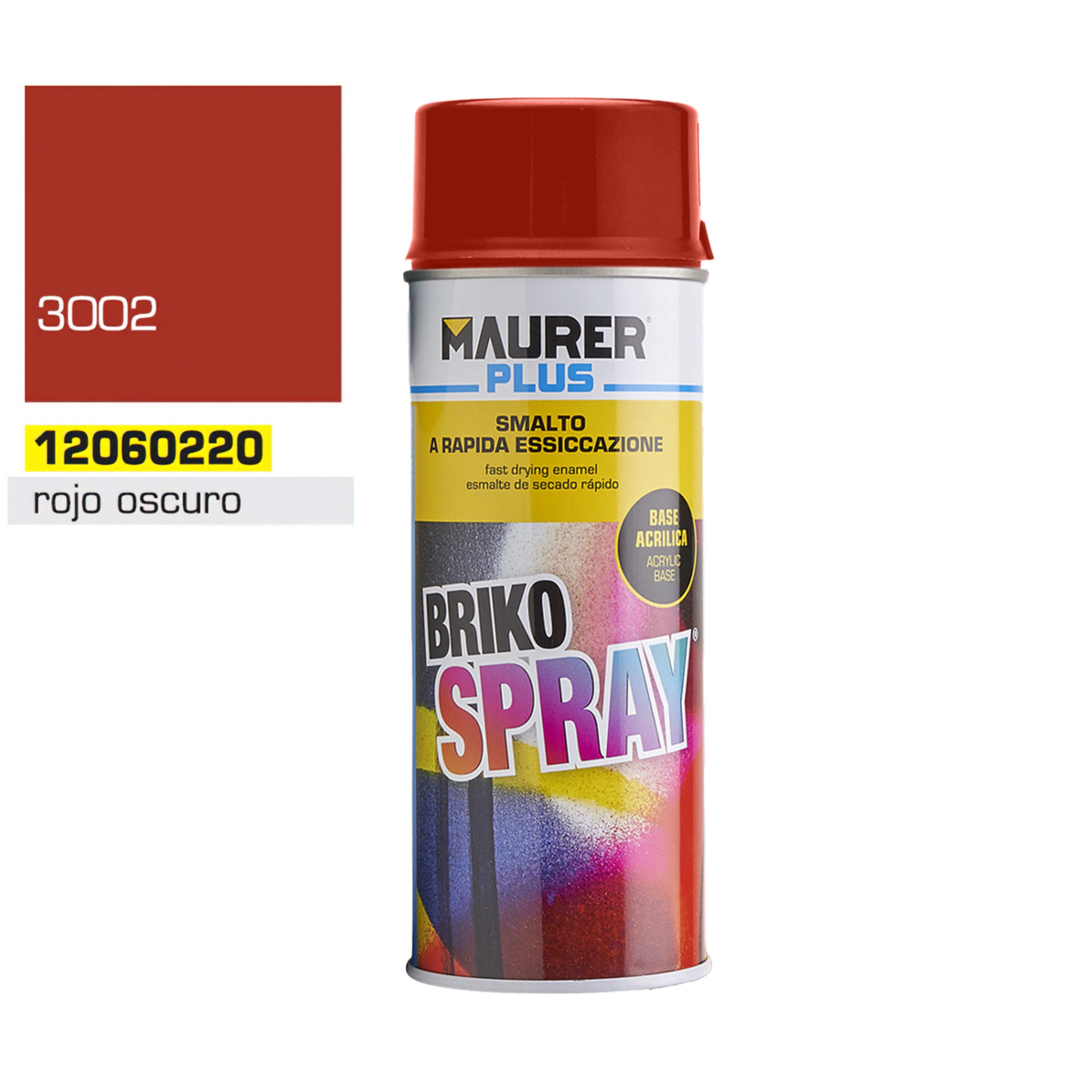 Imagen de Spray Pintura Rojo Oscuro Carmin 400 ml.