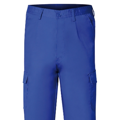 Imagen de Pantalon De Trabajo Largo, Color Azul, Multibolsillos, Resistente, Talla 42