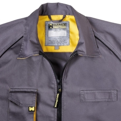 Imagen de Chaqueta de Trabajo Gris/Amarillo Talla 52/54 L