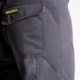 Imagen de Pantalones Cortos DeTrabajo, Multibolsillos, Resistentes, Gris/Amarillo Talla 46/48 L