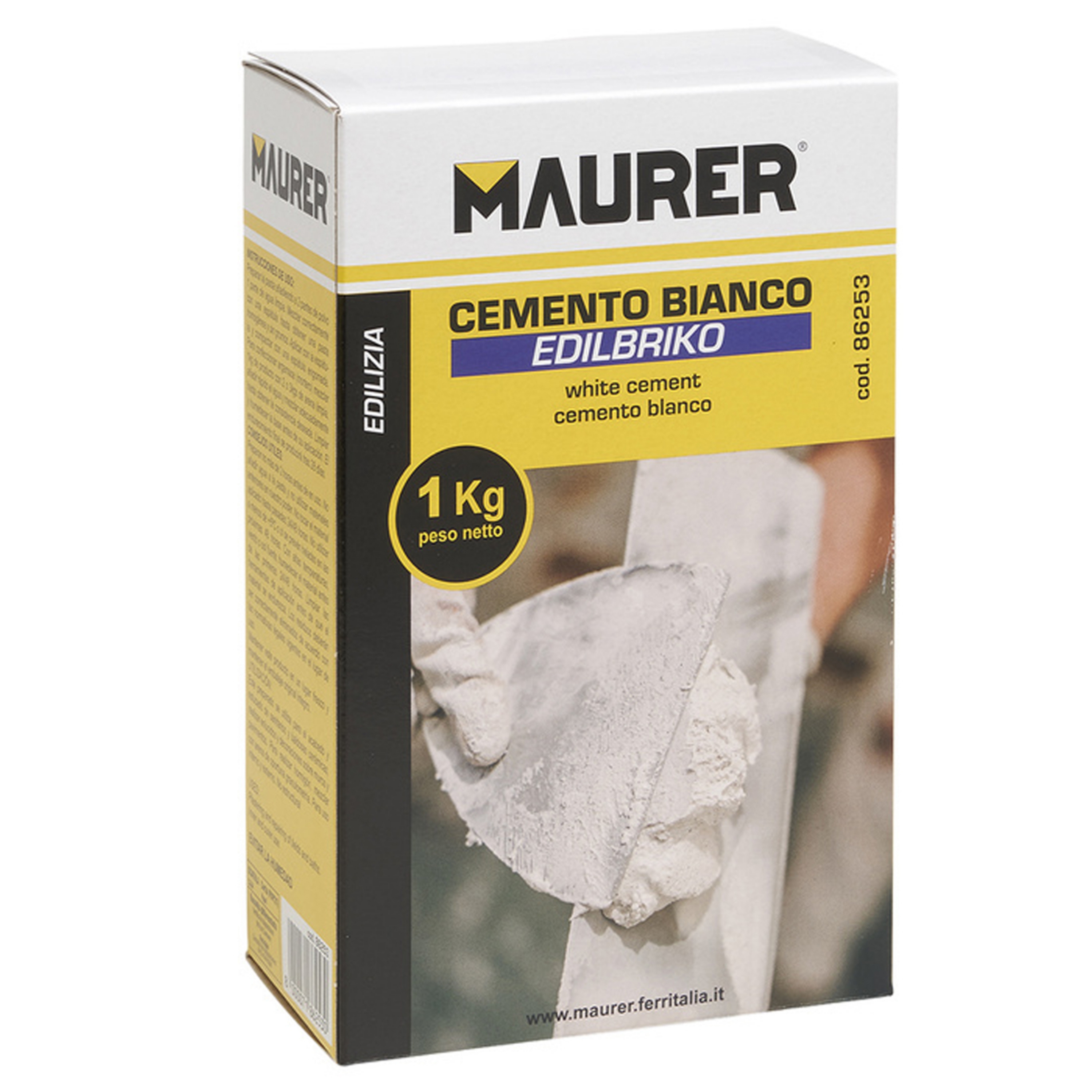 Imagen de Edil Cemento Blanco Maurer (Caja 1 kg.)