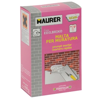 Imagen de Edil Mortero Rápido Maurer (Caja 5 kg.)