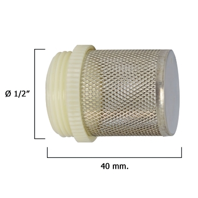 Imagen de Filtro Inoxidable Para Válvula Retencion    1/2"