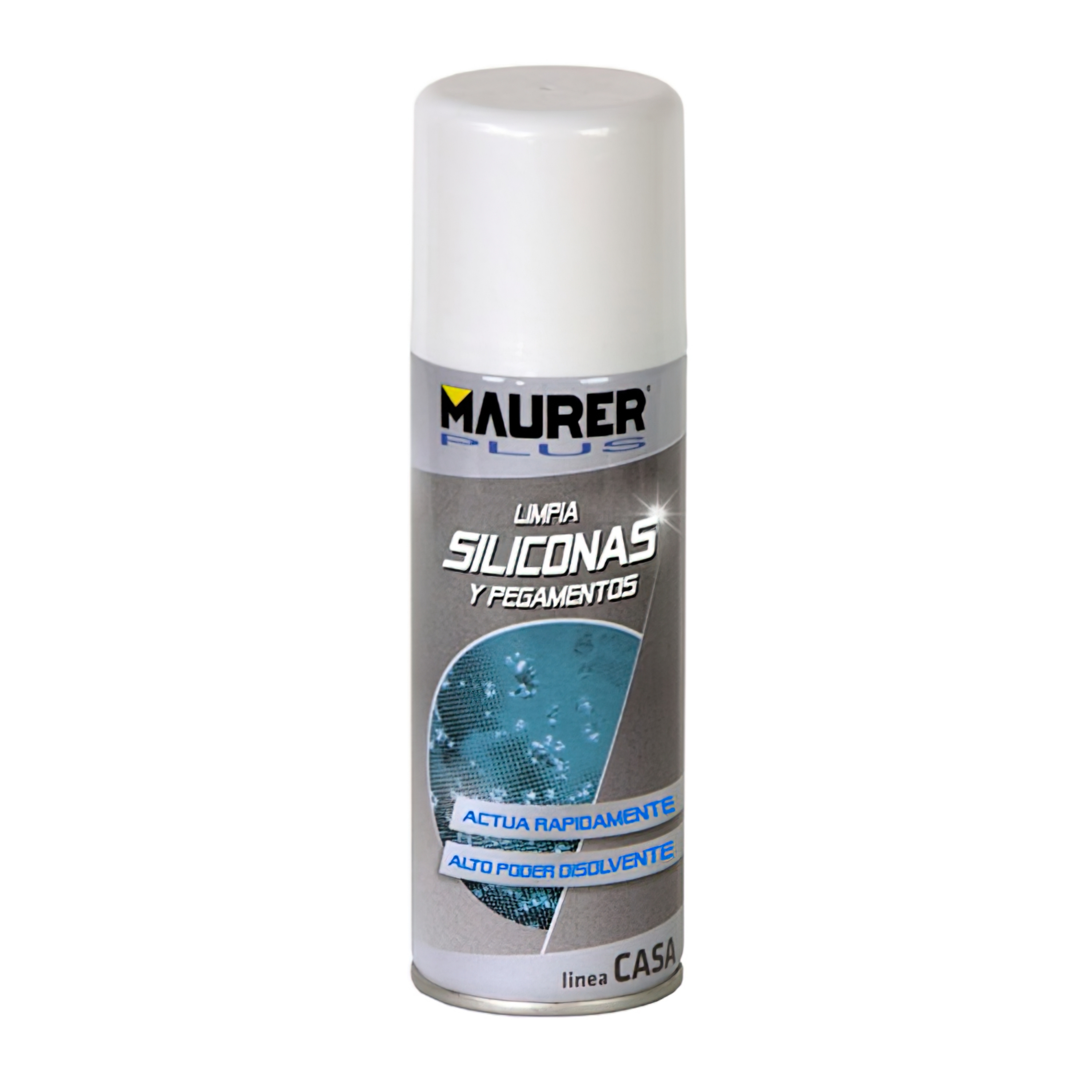 Imagen de Spray Limpiador Silicona / Pegamentos Maurer 200 Ml.