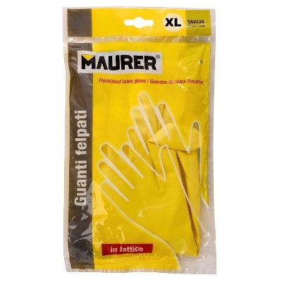 Imagen de Guantes Latex 100% Basic Domesticos XL (Par)