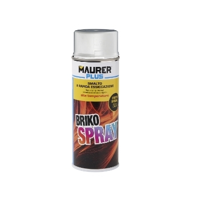 Imagen de Spray Pintura Resistente Altas Temperaturas Blanco 400 ml.