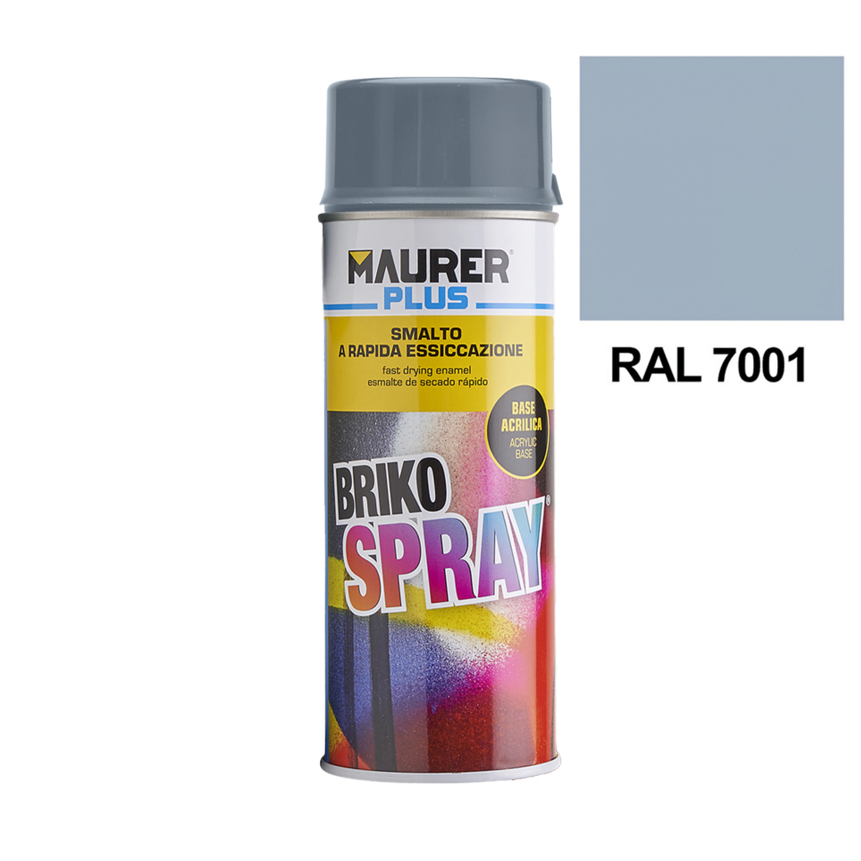 Imagen de Spray Pintura Gris Plata 400 ml.