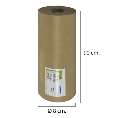 Imagen de Papel Kraft 45 / 50 Gramos Rollo 90 cm. x 45 Metros