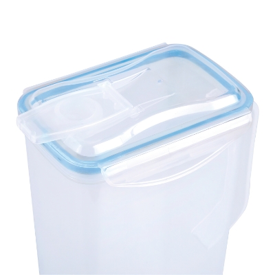 Imagen de Jarra Plastico Cuadrada 1.500 ml. 11 x 6.5 x 22.5 (alt) cm.