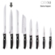 Imagen de Cuchillo Aspen Cocinero / Chef Hoja Acero Inoxidable 20 cm. Negro