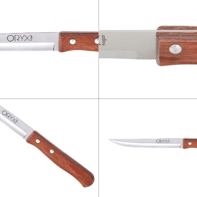 Imagen de Cuchillo Montana Cocina Hoja Acero Inoxidable 13 cm. Mango Madera