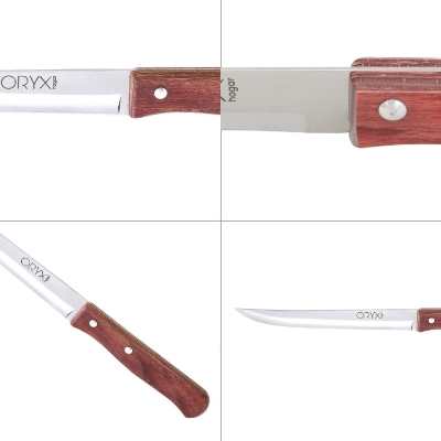 Imagen de Cuchillo Montana Cocina Hoja Acero Inoxidable 15 cm. Mango Madera