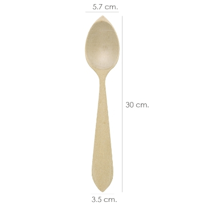 Imagen de Cuchara Servir Cocina Madera Oryx 30 cm.