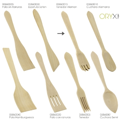 Imagen de Tenedor Aleman Cocina Madera Oryx 30 cm.