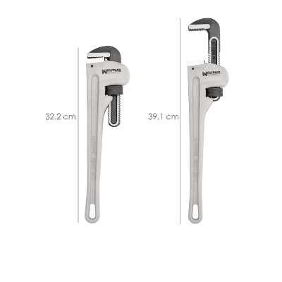 Imagen de Llave Stillson Heavy Duty Aluminio 14" Llave Para Tubos, Llave Plomeria, Llave Para Tuberias, Llave Grifa.