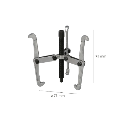 Imagen de Extractores Interiores / Exteriores 3 Brazos Ø 75 mm. / 3" Extractor Paralelo, Extractor Rodamientos, Extractor Engranajes